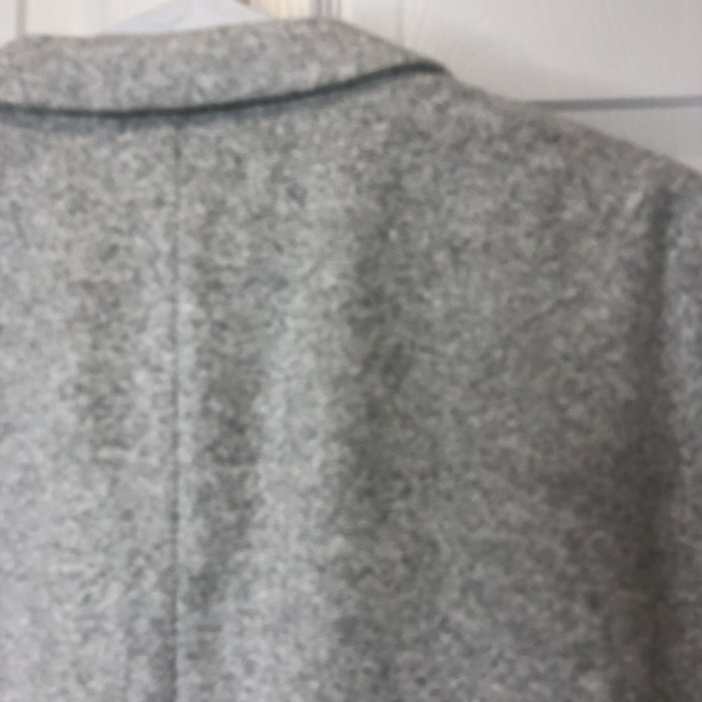 Zara wool blend 2 button grey blazer suit jacket, size 44 - Picture 5 of 15